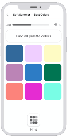 Palette Memory Game